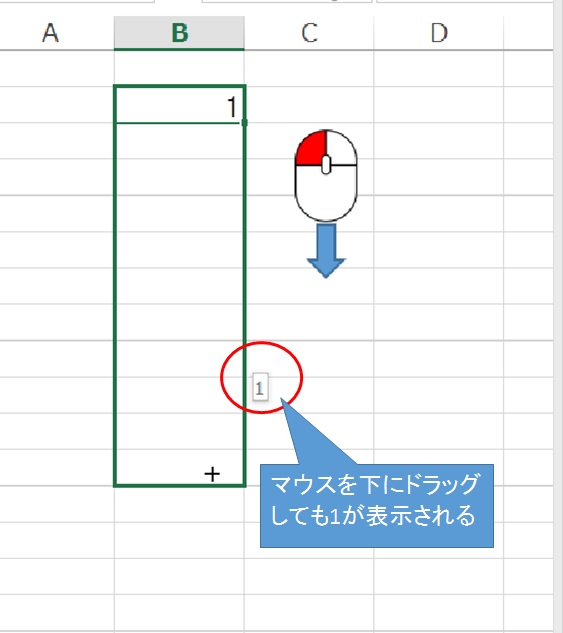 連続データにならない1