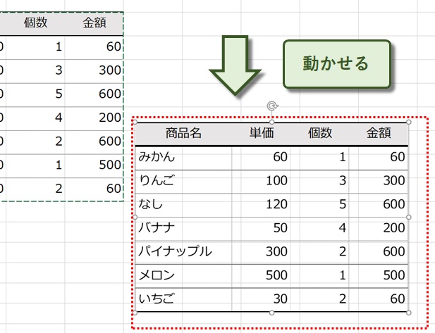 画像を動かした